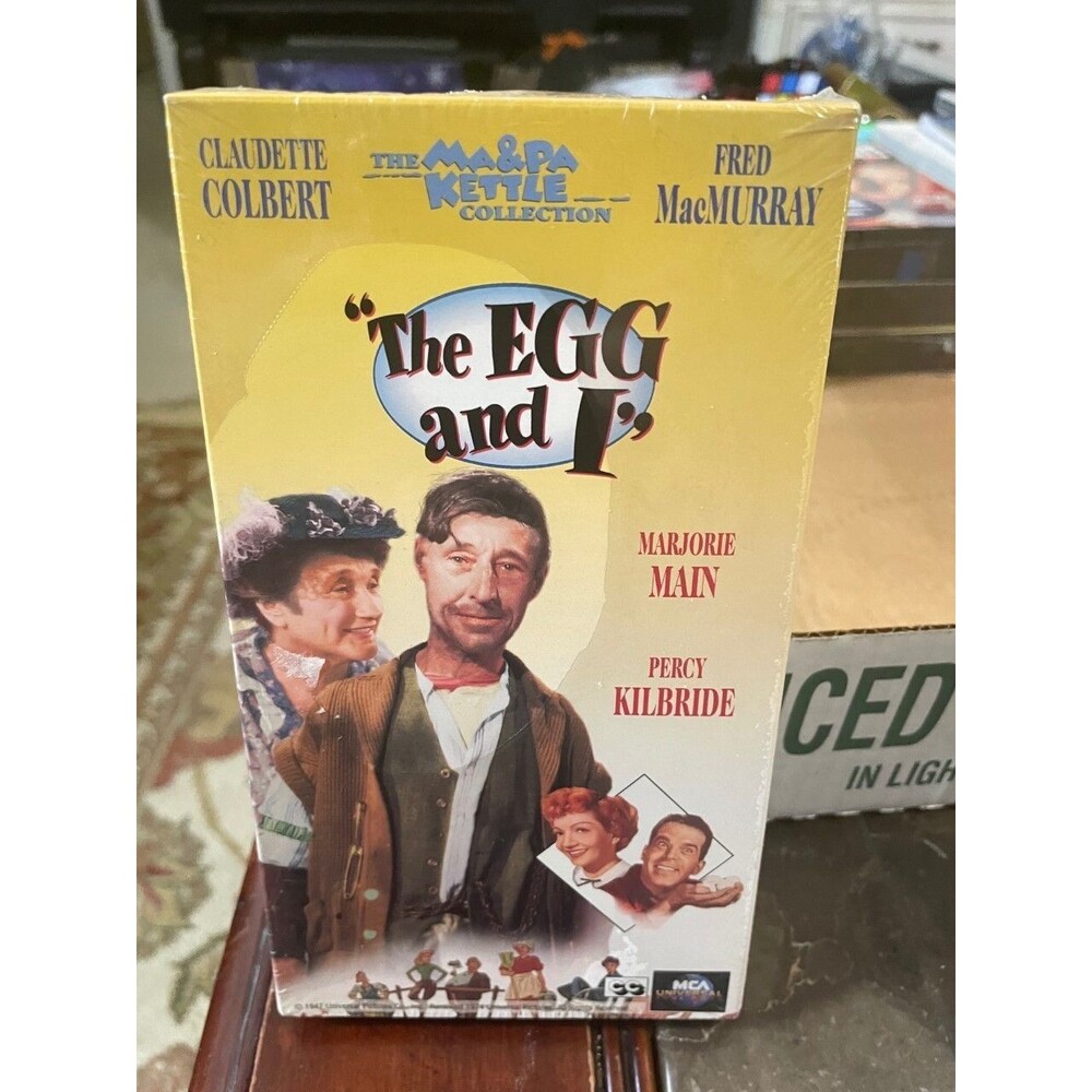 The Egg and I (VHS, 1996) New Never Opened